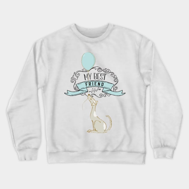 My best friend cute design Crewneck Sweatshirt by NJORDUR